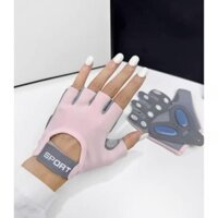 Găng Tay Thể Thao Tập Gym Nữ Có Đệm Silicon Chống Trơn Tập Thể Thao, Tập Gym,  Đạp xe Sport