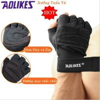 Găng tay thể thao tập gym chính hãng Aolikes AL 109 denussbss1602