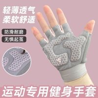 Găng tay thể thao xe đạp leo núi chống trượt chống kén quay dây nhảy chống mài mòn tập yoga găng ta