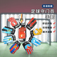 🔥Găng tay thủ môn bóng đá Trẻ em Người lớn PU Găng tay thủ môn Đội Logo Câu lạc bộ Đội tuyển quốc gia Logo Găng tay tập luyện