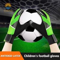 Găng tay thủ môn bóng đá LARGLO Unisex Full Finger Boy 1 Cặp Trẻ em Bảo vệ tay Bóng đá Glvoes