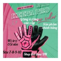 Găng tay thủ môn cao cấp Keepa GK 02 Hồng New
