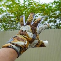 Găng Tay Thủ Môn Chính Hãng GKVN Cò, Găng Tay Bắt Bóng Mút Dày, Cử Động Thoải Mái, Dính Bóng