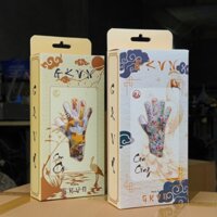 Găng Tay Thủ Môn GKVN Con Công - Con Cò Không Xương Linh Hoạt Bắt Dính Bóng