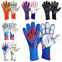 Găng tay thủ môn GOUPDO 1 Cặp, Găng tay thủ môn cao su dày chống trượt, Người lớn Trẻ em Găng tay bóng đá bảo vệ ngón tay thoáng khí cho trẻ em
