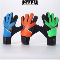 Găng tay thủ môn LZEEM, Găng tay bóng đá chống mài mòn chống trượt, Găng tay bóng đá chống nước bảo vệ cổ tay thoáng khí Trẻ em