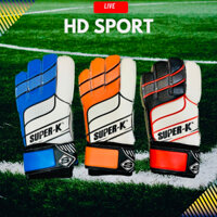 Găng tay thủ môn Super K không có xương, Chất Liệu Mềm Mại Cao Cấp Bền Đẹp