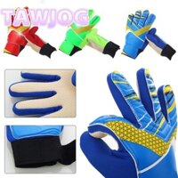 Găng tay thủ môn trẻ em TAWJOG, Găng tay thủ môn bóng đá dày dặn bảo vệ toàn ngón tay, chuyên nghiệp với găng tay bóng đá cao su thủ môn bóng đá có tay cầm chắc chắn