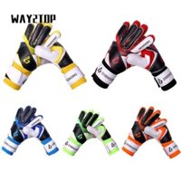 Găng tay thủ môn WAY2TOP, Găng tay bóng đá cao su dày chuyên nghiệp chống thấm nước, Găng tay bóng đá trẻ em chống mài mòn