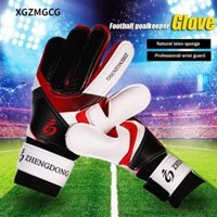 Găng tay thủ môn XGZMGCG, Găng tay bóng đá cao su dày chống mài mòn chống thấm nước, Găng tay bảo vệ ngón tay chống trượt Găng tay bóng đá thanh niên chuyên nghiệp