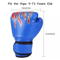 Găng tay trẻ em họa tiết sấm sét 4oz