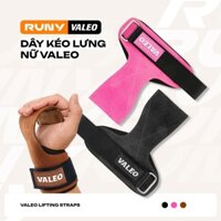 Găng Tay Trợ Lực VALEO Tập Gym Dây Kéo Lưng Lifting Straps Deadlift 2 Lớp Bảo Vệ Tay Tập Tạ Tập Xà Hàng Chính Hãng