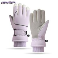 Găng tay trượt tuyết CORNE, Găng tay đi xe đạp màn hình cảm ứng mùa đông, Găng tay đi xe chống trượt chống thấm nước dành cho nữ