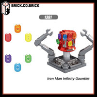 Găng Tay Vô Cực Iron Man Lắp Ráp Infinity Gauntlet Mô Hình Siêu Anh Hùng X1361