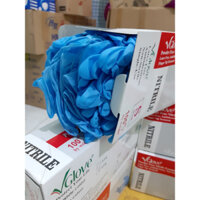găng tay xanh nitri, bao tay y tế chuyên dùng trong spa, thẩm mỹ viện