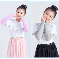 Găng Tay Xe Máy, Ống Tay Chống Nắng Nam Nữ GT02 - Hồng