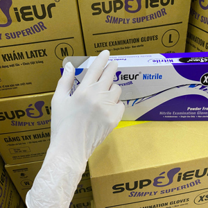 Găng tay y tế không bột Nitrile Supérieur