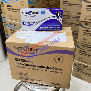 Găng tay y tế không bột Nitrile Supérieur