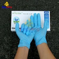 Găng tay Y tế Nitrile Regentox xanh dương