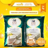 Gạo Ấn Độ Basmati Temasek Gold 1kg dành cho người tiểu đường