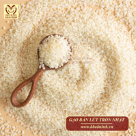 Gạo Bán Lứt Tròn Nhật – 1kg