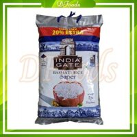 Gạo Basmati India Gate Super (Ấn Độ) 6kg ngăn ngừa tiểu đường