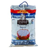 GẠO BASMATI NGỪA TIỂU ĐƯỜNG - INDIA GATE SUPER BASMATI RICE