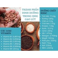 gạo dẻo đen. 12kg/thùng