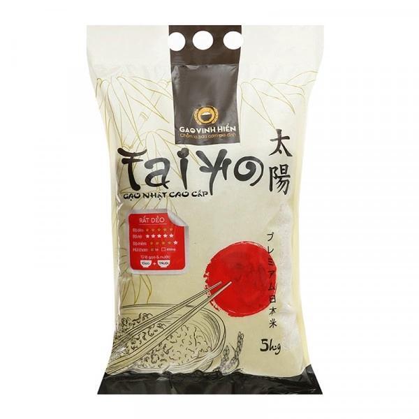 Gạo giống Nhật Bản Vinh Hiển Taiyo túi 5kg