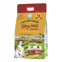 Gạo giống Nhật Japonica Bảo Minh – Túi 5kg