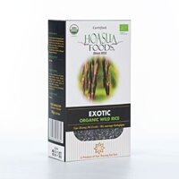 Gạo hoang dã hữu cơ Hoa Sữa Foods Organic Wild Rice Exotic hộp 1kg