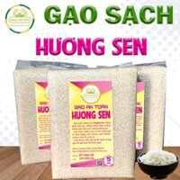 Gạo Hương Sen túi hút chân không 5kg, Gạo thơm mềm dẻo