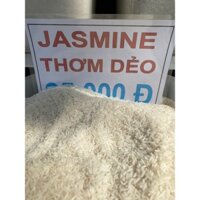 Gạo Jasmine thơm dẻo đóng túi 5kg
