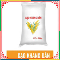 Gạo khang dân quê Bao 5kg, cơm khô, xốp thích hợp làm cơm rang , làm bún bánh.