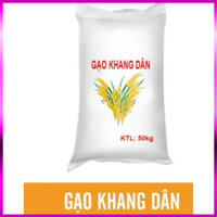 Gạo khang dân quê Bao 5kg, cơm khô, xốp thích hợp làm cơm rang , làm bún bánh. DATE MỚI
