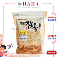 Gạo Lúa Mạch Nguyên Hạt Hàn Quốc 1kg DASAENG POLISHED BARLEY 다생 보리 쌀 | sieuthiHAHA