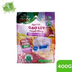 Gạo lức huyết rồng Xuân An bịch 400g