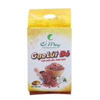 Gạo lứt đỏ Cỏ May túi 2kg hút chân không