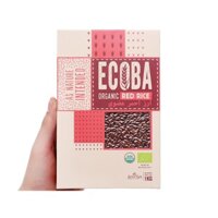 Gạo lứt hữu cơ Ecoba Huyết Rồng hộp 1kg