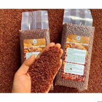 Gạo Lứt huyết rồng Điện Biên thơm ngon combo 5kg (5 túi 1kg hút chân không) - Gạo Trường An