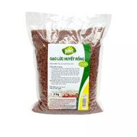 Gạo lứt Huyết Rồng PMT gói 2kg (1 Gói)