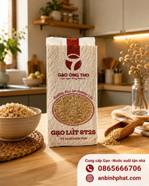 Gạo lứt Ông Thọ Ngọc Đỏ túi 1kg