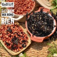 Gạo Lứt Sấy Giòn/ Gạo Lứt Tẩm Vị/ Cốm Gạo Lứt: Gạo Lứt Rong Biển - Gạo Lứt Khô Gà - Gạo Lứt Chà Bông