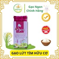 Gạo LỨT TÍM Hữu Cơ Hương Sen Túi 2kg HCK