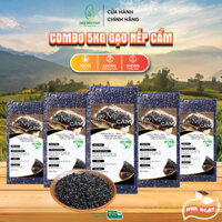 Gạo Nếp Cẩm Điện Biên combo 5kg