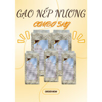 Gạo nếp nương dẻo Điện Biên 5Kg