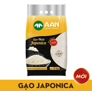 Gạo Nhật Japonica A An túi 5kg