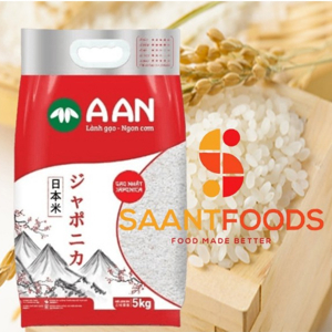 Gạo Nhật Japonica A An túi 5kg