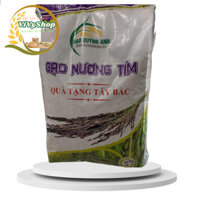 Gạo Nương Tím Tây Bắc do người H’Mông trồng. Gạo sạch, không chất bảo quản, tốt cho tim mạch, không pha trộn