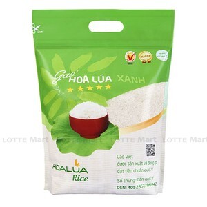 Gạo sạch Hoa Lúa Nhãn Xanh 5kg